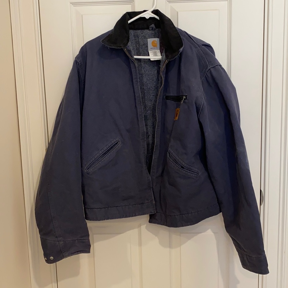 Blue Carhartt Jacket